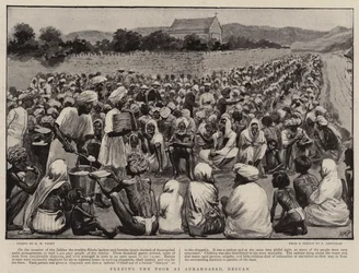 Mate de fattige i Aurangabad, Deccan